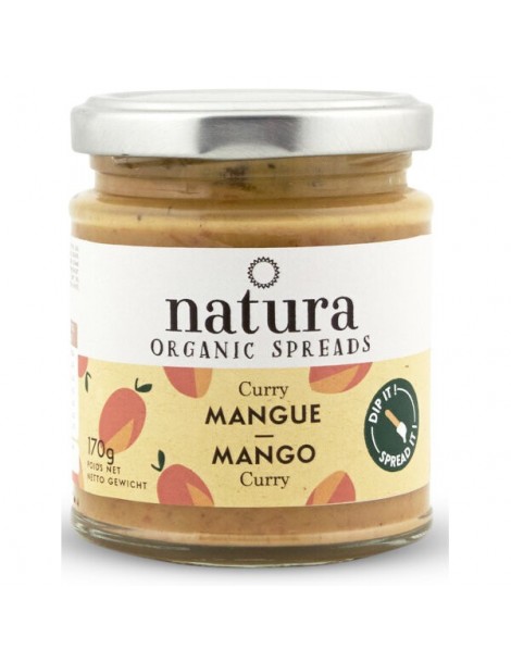 Mango & curry spread BIO 170g