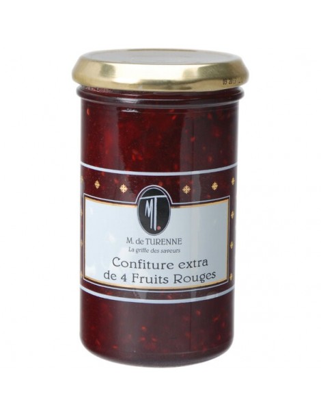 Confiture Extra 4 Fruits Rouges 320g