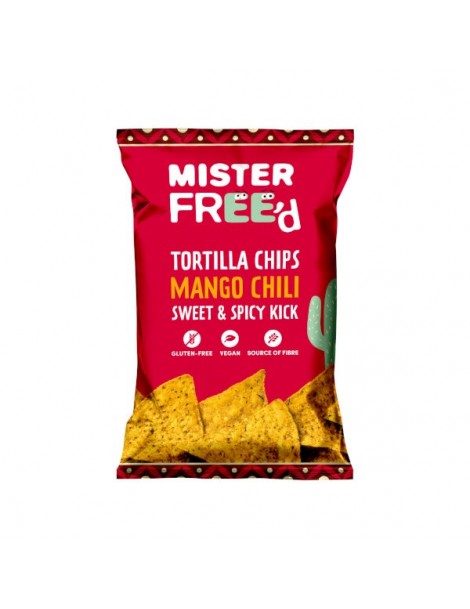Tortilla chips mango chilli (glutenvrij-vegan) 135g