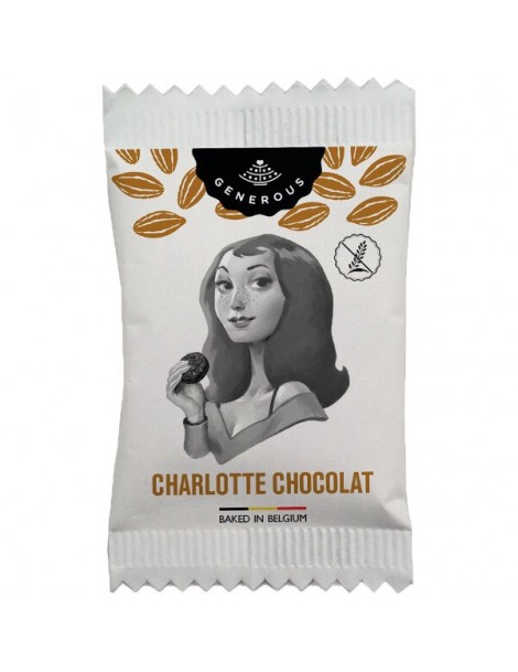 Cookies Flowpack - Charlotte Chocolat (104st.) BIO (glutenvrij) 850g