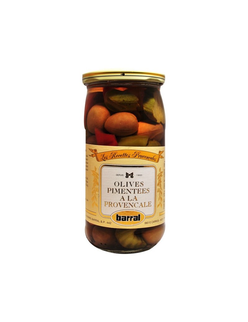 Olives pimentées à la Provençale 37cl