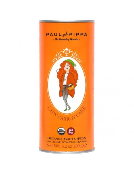 Biscuits salés Lady Carrot cake tubo 150g