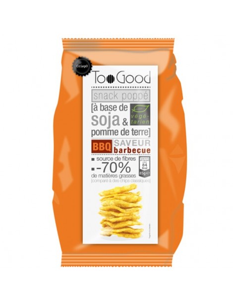 Gepopte chips met BBQ (glutenvrij) 85g
