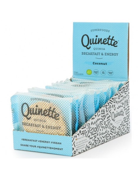 Quinoa ontbijtkoekje KOKO BIO (glutenvrij-vegan) 12x50g