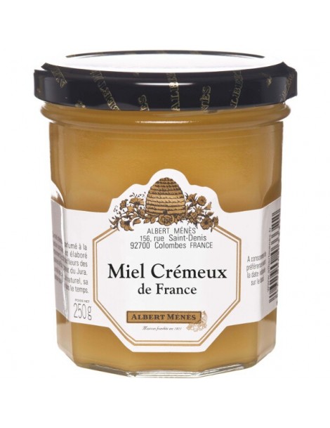 Romige honing uit Frankrijk 250g