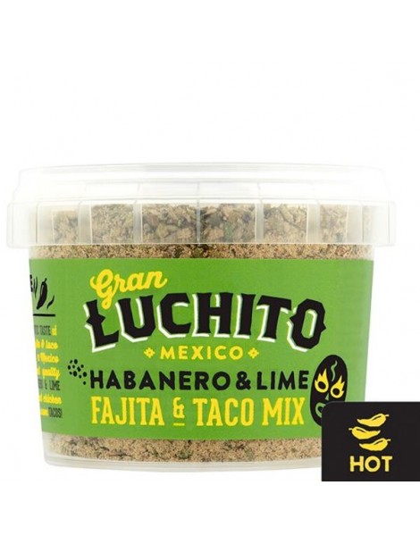 Habanero & limoen fajita en taco kruidenmengeling 50g