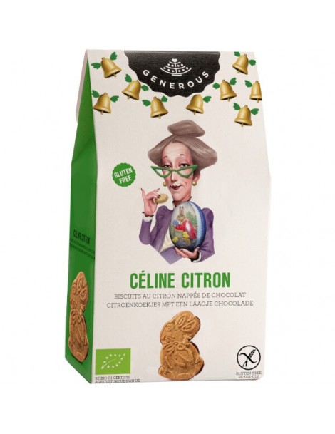 Celine citron - chocolat Pâques BIO (sans gluten) 140g