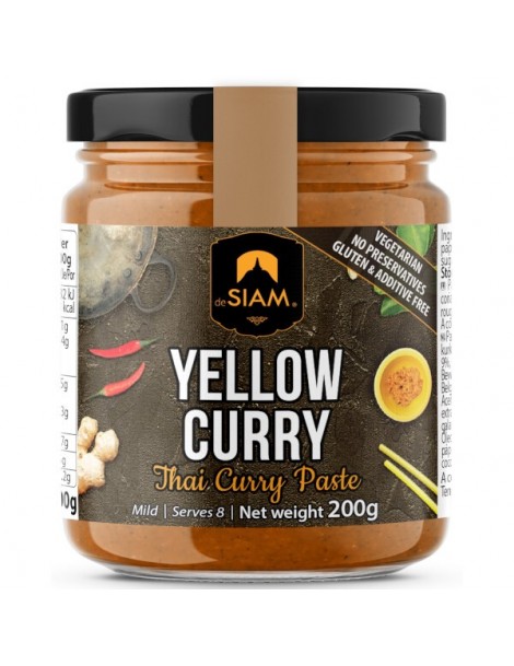 Pâte de curry jaune 200g