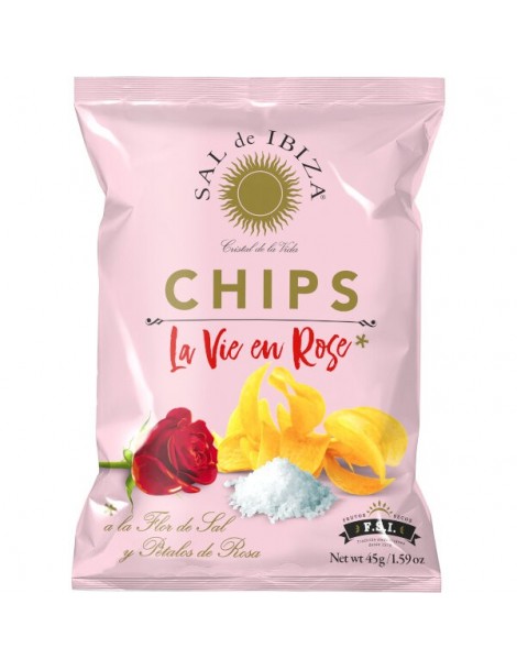 Fleur de Sel Chips La vie en Rose 45g