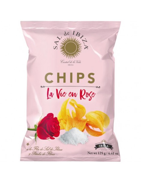 Fleur de Sel Chips La vie en Rose 125g