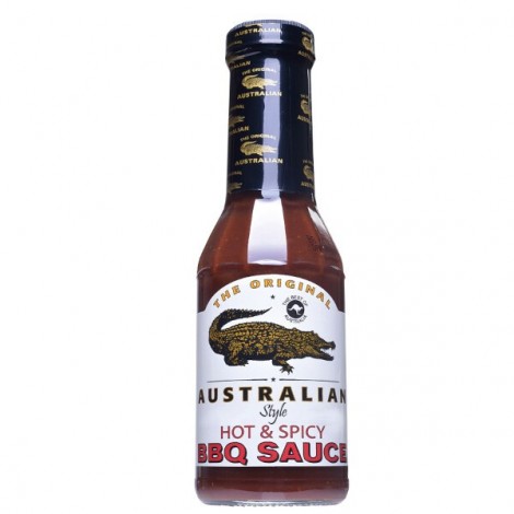 Australian Style Hot & Spicy BBQ Sauce 355ml