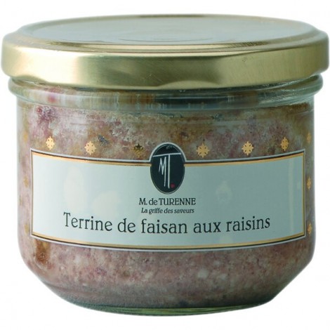 Terrine De Faisan Aux Raisins 180g