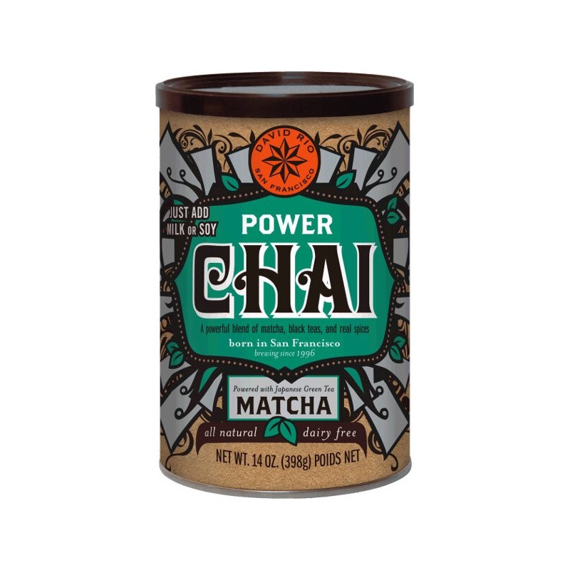 Power Chai with Matcha (glutenvrij-vegan) 398g