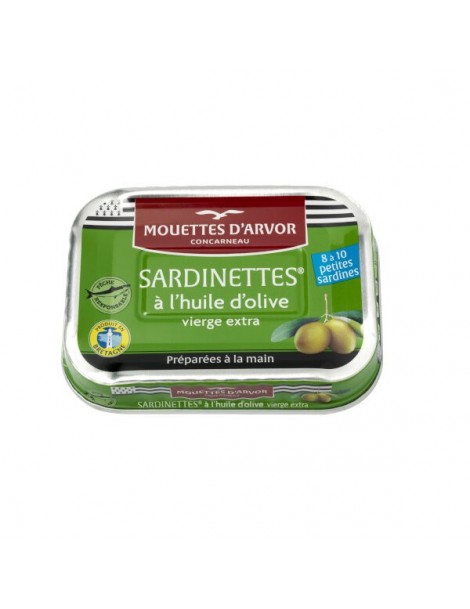 Sardinettes in olijfolie 100g