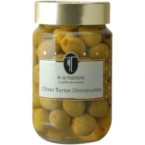 Olives Vertes Denoyautees 37cl