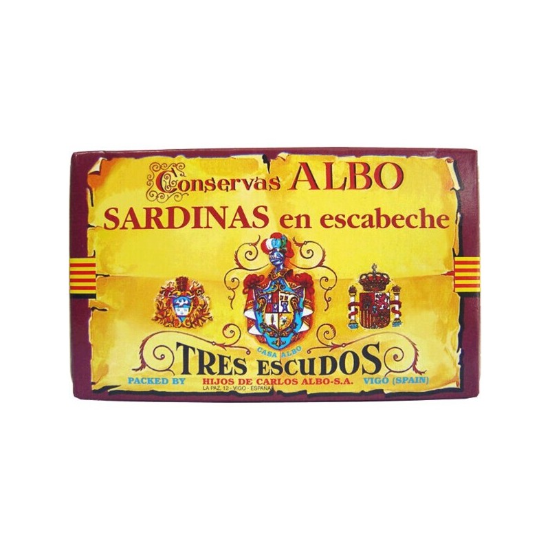 Sardienen met Escabèche saus 120gr