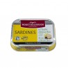 Sardines à l'Huile d'olive BIO et citron BIO 115g