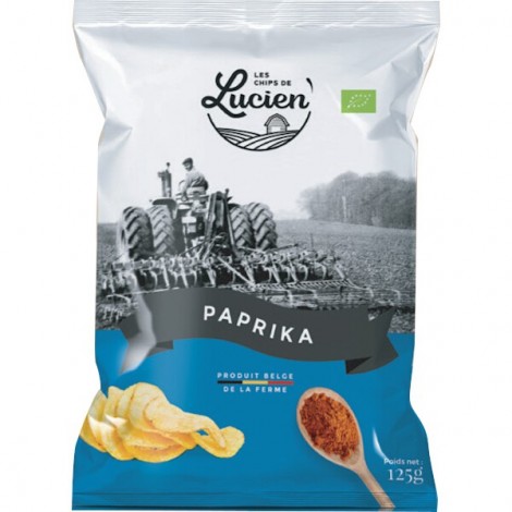 Belgische chips paprika 125g