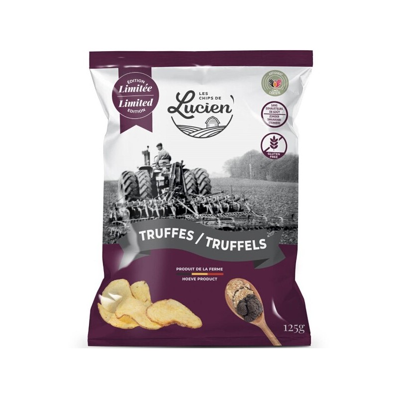 Belgische chips met truffel 125g