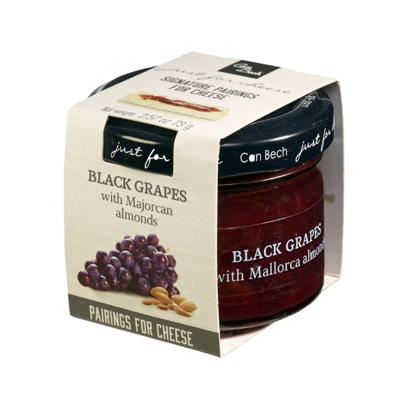 Mini Just for Cheese raisins noirs aux amandes de Majorque 73g