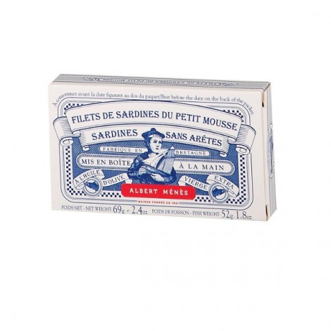 Sardines du Petit Mousse Sans Peau et Sans Arête 69 g