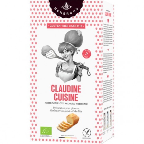 Claudine Cuisine - Meelmix voor gebak BIO (glutenvrij) 500g