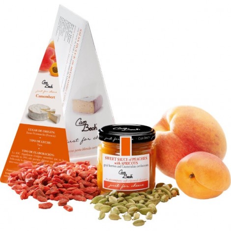 Just for Cheese Pêche, abricot & baies goji 108g