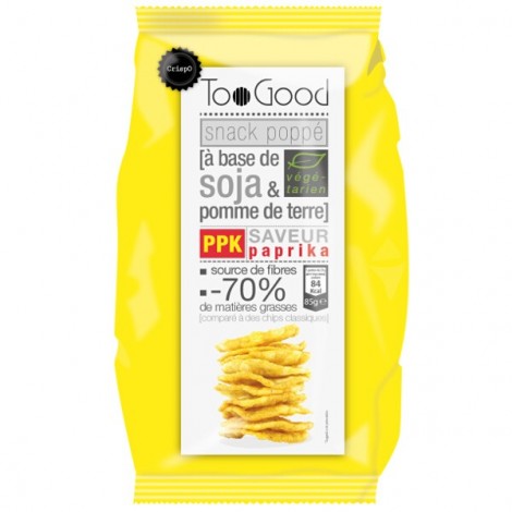 Gepopte chips met Paprika (glutenvrij-vegan) 85g