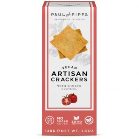 Traditionele Crackers Tomaat 130g