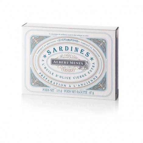 Sardines op oudse wijze met extra zuivere olijfolie 115g