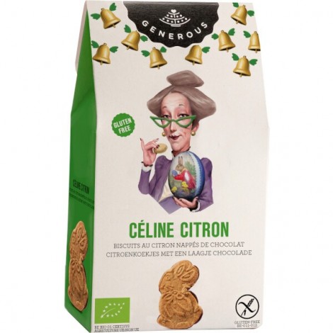 Celine citron - chocolat Pasen BIO (glutenvrij) 140g