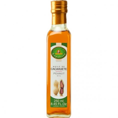 Huile de cacahuète bouteille 250ml / Peanut oil bottle 250ml