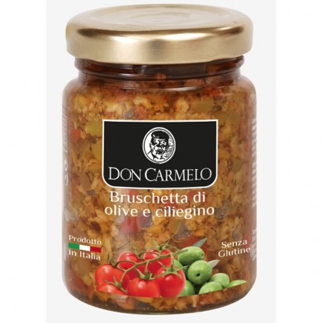Bruschette aux Tomates Cerises et Olives 100g