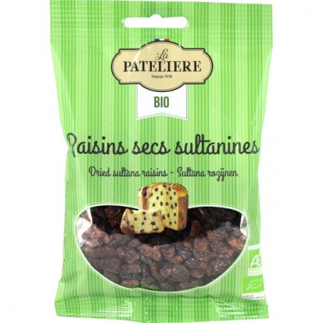  Raisins secs sultanines BIO 125g