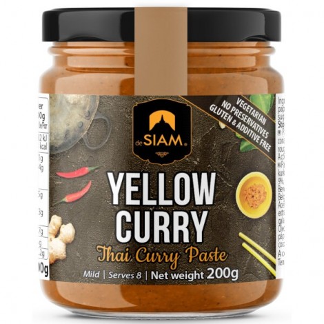 Pâte de curry jaune 200g