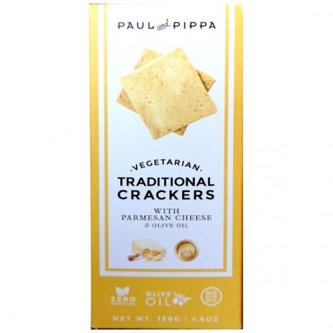 Traditionele Crackers Parmesan 130g