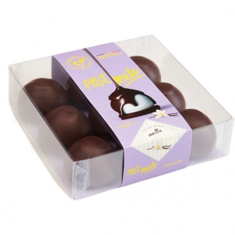 Melo-cake donkere chocolade met vanille 85g