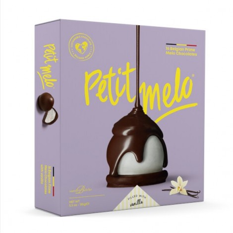 Melo-cake donkere chocolade met vanille 155g