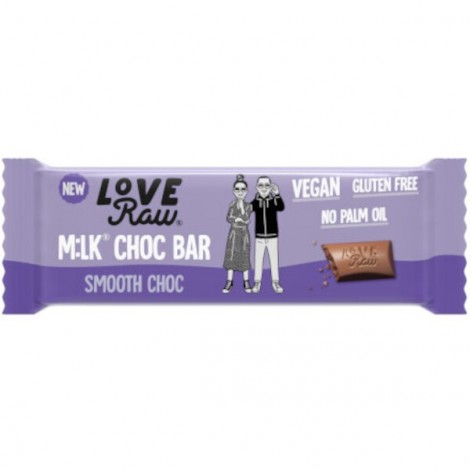 Zachte vegan melkchocolade reep (vegan) 30g