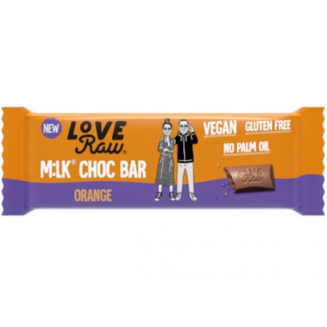 Vegan appelsien chocolade reep (vegan) 30g