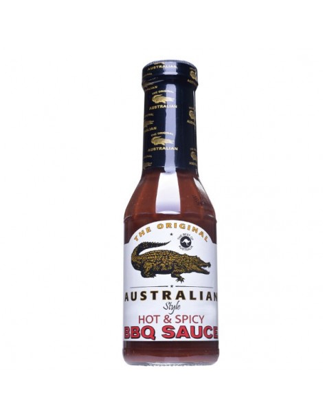 Australian Style Hot & Spicy BBQ Sauce 355ml