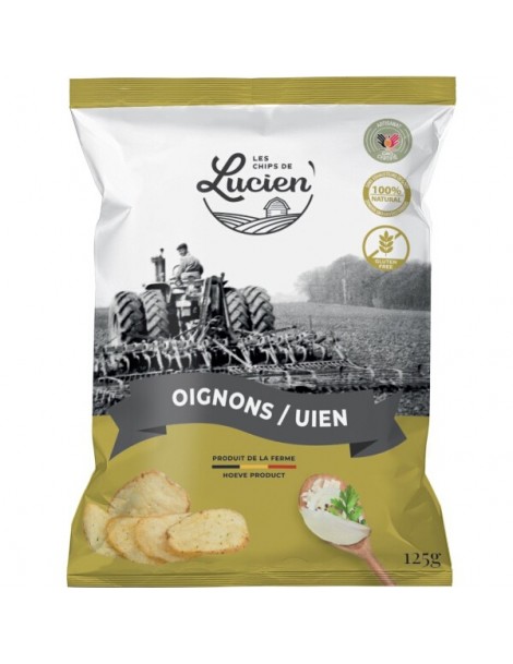 Chips Belge de la ferme aux oignons 125g