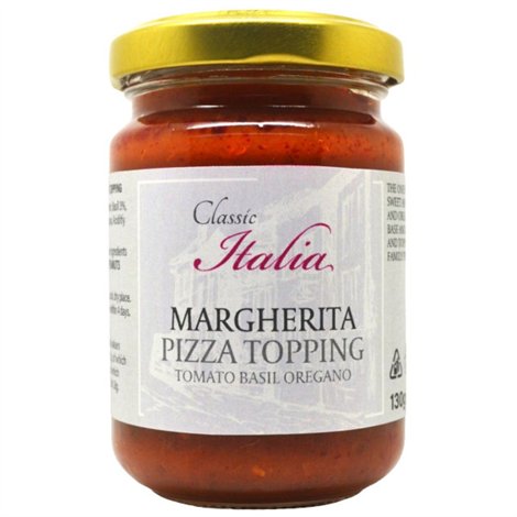 Pizzatopping margherita 130g