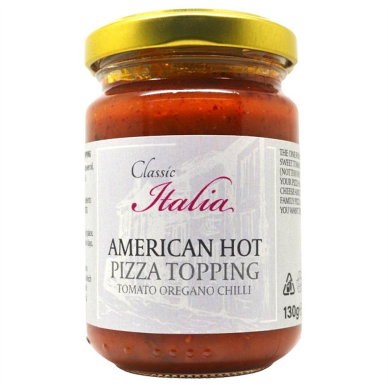 Pizzatopping American hot 130g