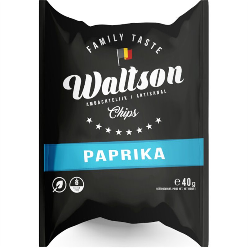 Belgische paprika chips 40g