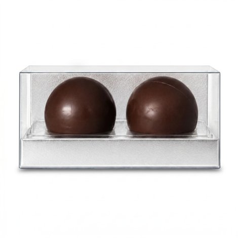 Chocobom, zwarte chocolade met marshmallows 2x56g