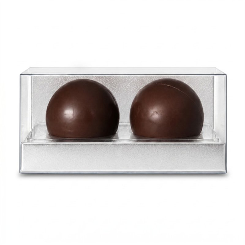 Chocobom, zwarte chocolade met marshmallows 2x56g