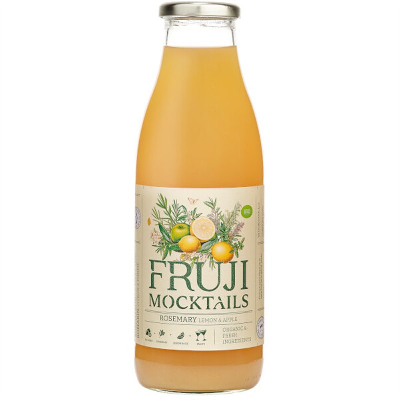 Mocktail citroen, appel, rozemarijn 75 cl