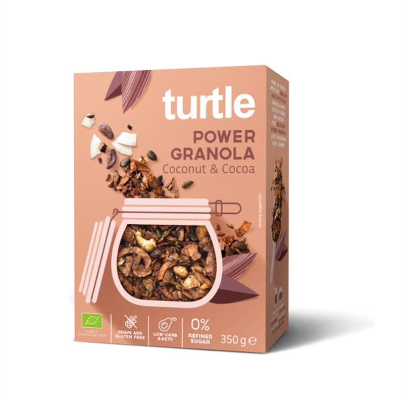 Power Granola noten & zaden cocoa BIO 350g