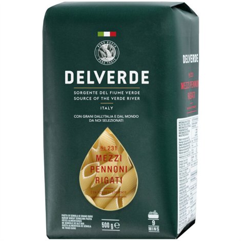 Mezzi Pennoni Rigati Nr.231 - 500g